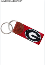 Load image into Gallery viewer, S&amp;B Key Fob Georgia Red