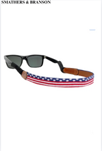 Load image into Gallery viewer, S&amp;B Sunglass Strap Old Glory
