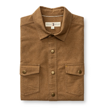 Load image into Gallery viewer, Brushed Canvas Snap Shirt Pyne Solid