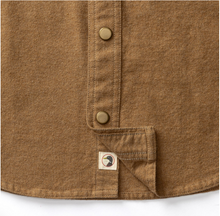 Load image into Gallery viewer, Brushed Canvas Snap Shirt Pyne Solid