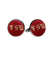 Load image into Gallery viewer, Florida State CuffLink Garnet