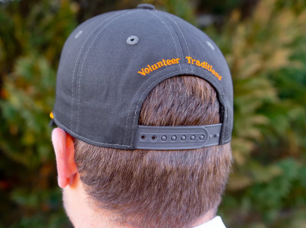 Volunteer Traditions Vols Script Rope Hat Charcoal