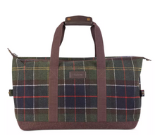 Load image into Gallery viewer, Barbour Cree Tartan Holdall Duffel Bag