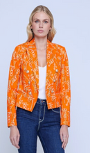 Load image into Gallery viewer, L&#39;Agence Brook Double Breasted Crop Blazer Carrot