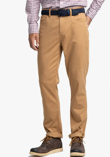 Southern Tide Sullivan 5-Pkt Hazelnut