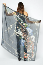 Load image into Gallery viewer, Zadig &amp; Voltaire Kerry Wild Ink Scarf
