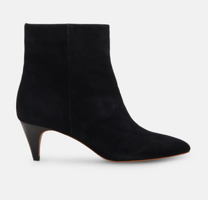 Dolce Vita Dee Bootie Nero Suede Black