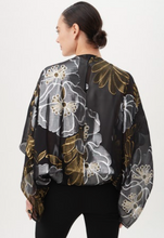 Load image into Gallery viewer, Trina Turk Exquisite Jacket Black Metallic