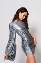 Load image into Gallery viewer, Hutch Cassi Dress Iridescent Silver