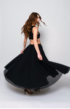 Load image into Gallery viewer, Hutch Roma Skirt Black Tulle
