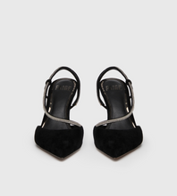 Load image into Gallery viewer, Paige Stephanie Pump Black Suede