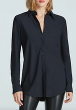 Load image into Gallery viewer, Commando Classic Oversized Button Down Black