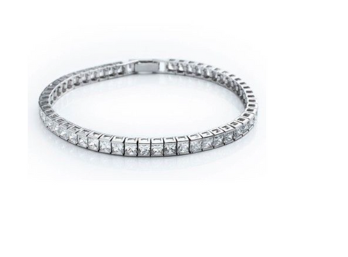 Gorgeous Crislu Tennis Bracelet and Rings
