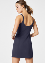 Load image into Gallery viewer, Spanx Straight Fit Rib Dress Dark Storm