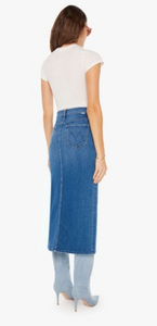 Mother Denim The Reverse Pencil Pusher Skirt Hue Are You?