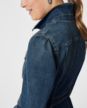 Load image into Gallery viewer, Spanx Summer Denim Shacket Twilight Indigo