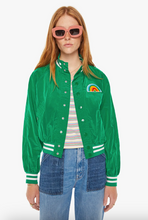 Load image into Gallery viewer, Mother Denim The Second Wind Jacket Green Machine