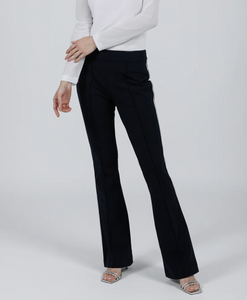 Hilton Hollis Miracle Stretch Pant With Stripe Midnight/Silver