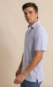 Southern Tide Men's Ryder Polo Heather Orchid