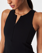Load image into Gallery viewer, Spanx The Get Moving Zip Front Easy Access Dress Very Black