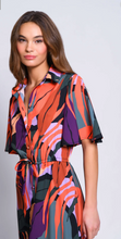 Load image into Gallery viewer, Hutch Layton Dress Banana Leave Tropical