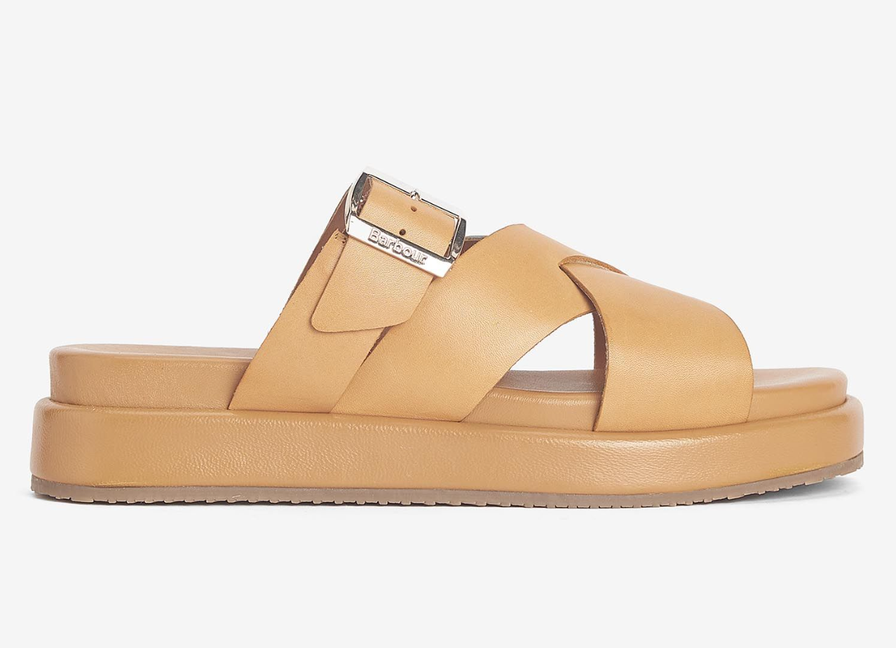 Barbour Annalise Sandal Tan The Blue Collection