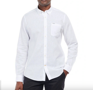 Barbour Men's Nelson Tailored Shirt White