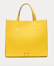 Load image into Gallery viewer, FV Margo Tumbled Leather Tote Canary Yellow