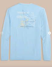 Load image into Gallery viewer, Southern Tide Windsurfer Performance Tee Blue