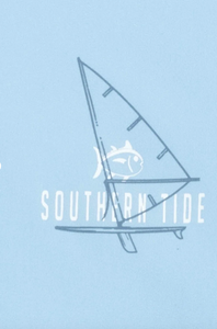 Southern Tide Windsurfer Performance Tee Blue