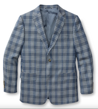 Load image into Gallery viewer, Duck Head Langford Plaid Sport Coat Vintage Blue