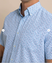 Load image into Gallery viewer, Southern Tide Forgot A Boat It Sportshirt Clearwater Blue
