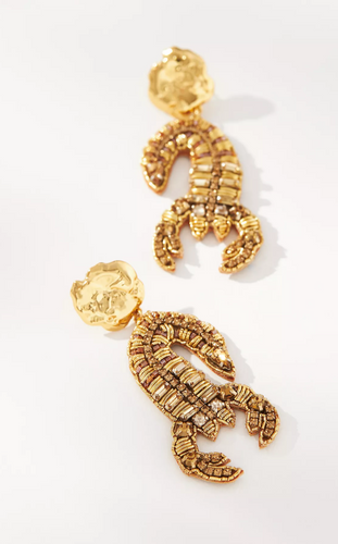 Mignonne Gavigan Scorpion Earring Gold