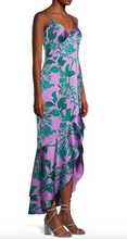 Load image into Gallery viewer, Hutch Angel Gown Patina/Purple Tropical Foliage