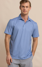 Load image into Gallery viewer, Southern Tide Driver Getting Ziggy Polo Coronet Blue