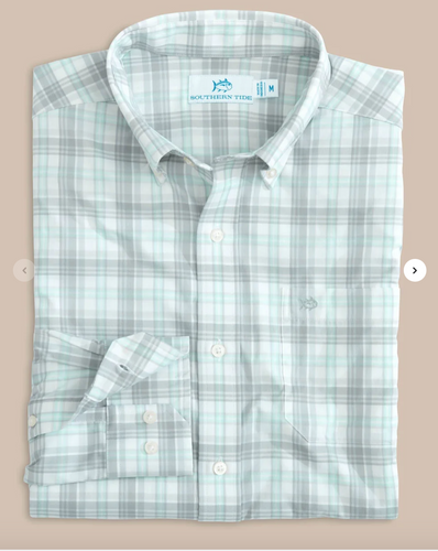 Southern Tide Intercoastal West End Plaid Shirt