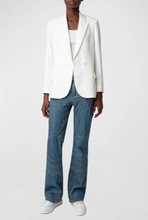 Load image into Gallery viewer, Zadig &amp; Voltaire Visit Strauss Love Wings Jacket White