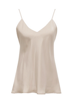 Load image into Gallery viewer, Gold Hawk Silk Cami Pearl