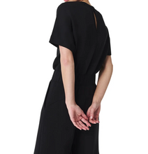 Load image into Gallery viewer, Spanx Airessential Cropped Jumpsuit Black