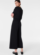 Load image into Gallery viewer, Spanx Airessential Crop Wide Leg Jumpsuit Very Black