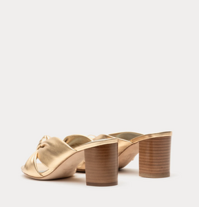 Frances Valentine Mollie Slide Heel Platino