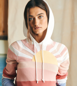 Faherty Women's Soleil Hoodie Sundaze