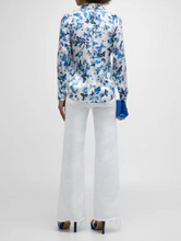 Load image into Gallery viewer, L&#39;Agence Tyler Blouse White/Blue Butterflies