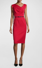 Load image into Gallery viewer, Black Halo Jackie O&#39; Dress Red