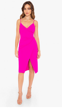 Load image into Gallery viewer, Black Halo Bowery Sheath Dress Pink