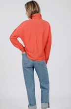 Load image into Gallery viewer, Hilton Hollis Textured Viscose Shirt Vermillion