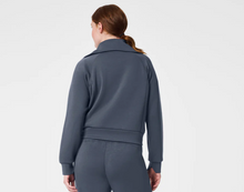 Load image into Gallery viewer, Spanx Airessential 1/2 Zip Dark Storm