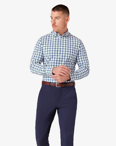 Mizzen + Main Leeward Dress Shirt Watershed Plaid