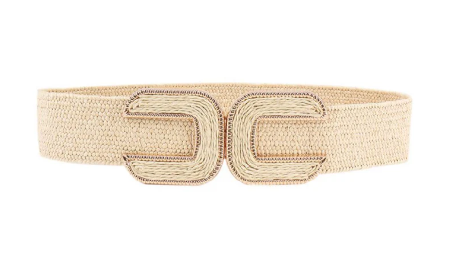 Double Clasp Stretch Belt