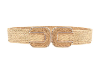 Double Clasp Stretch Belt